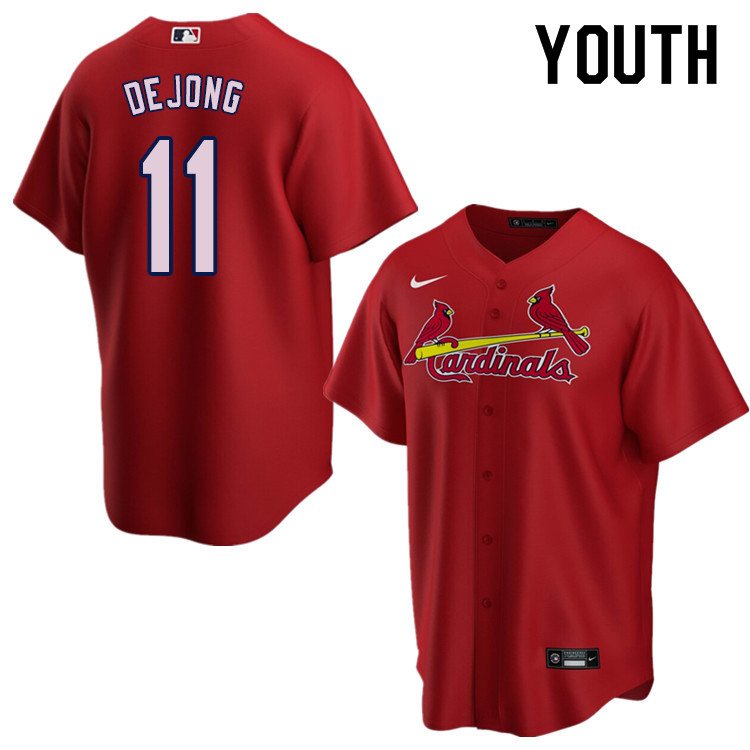 Nike Youth #11 Paul DeJong St.Louis Cardinals Baseball Jerseys Sale-Red